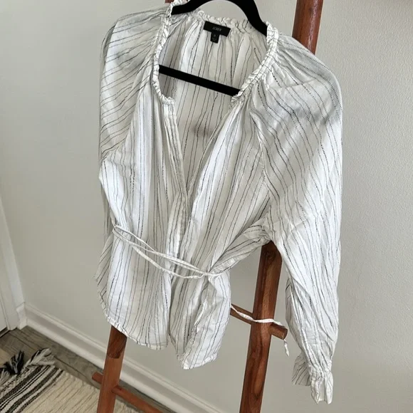 NWOT JCREW peasant top - Picture 4 of 6